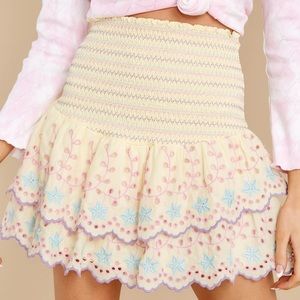 LoveShackFancy Nathan Skirt